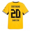 Borussia Dortmund Marcel Sabitzer #20 Hjemmedrakt 2026-27 Kortermet
